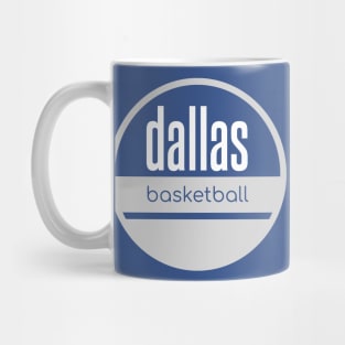 dallas basketball Mug